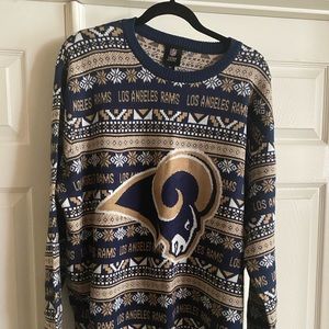 Los Angeles Rams ugly sweater size xxl